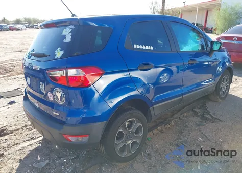 2018 Ford Ecosport S from USA, damaged, VIN MAJ3P1RE1JC220752
